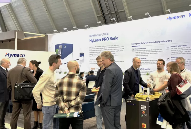 Hymson + Xteg Debut at Blechexpo 2025: Shaping a New Sheet Metal Ecosystem